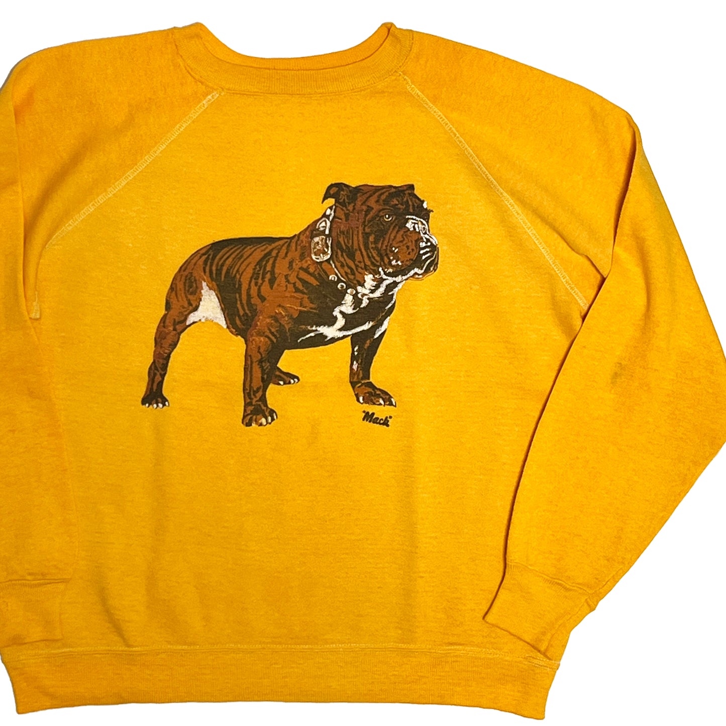 70's〜 UnKnown Bulldog Sweat "Mack Trucks" Size (L)位
