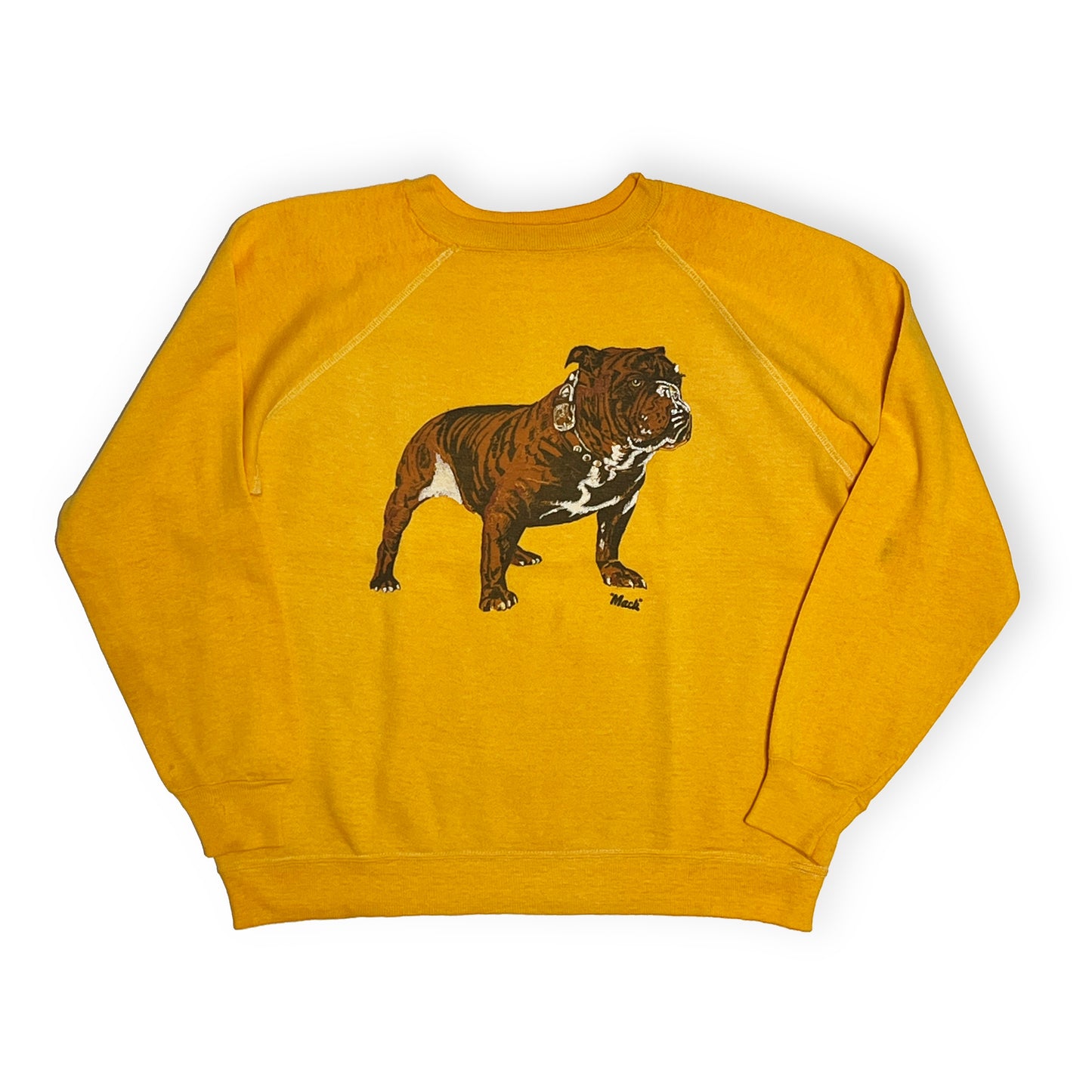 70's〜 UnKnown Bulldog Sweat "Mack Trucks" Size (L)位