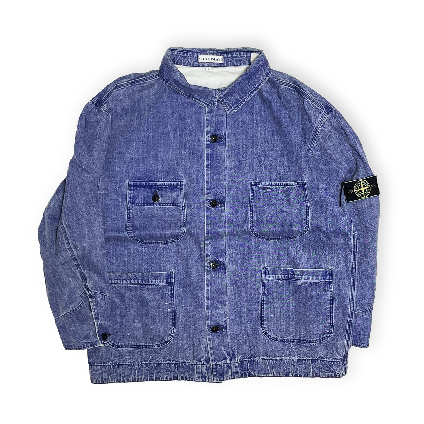 80's Stone Island Pigmentdye Coverall マッシモ・オスティ期 Size (L) スペシャル！