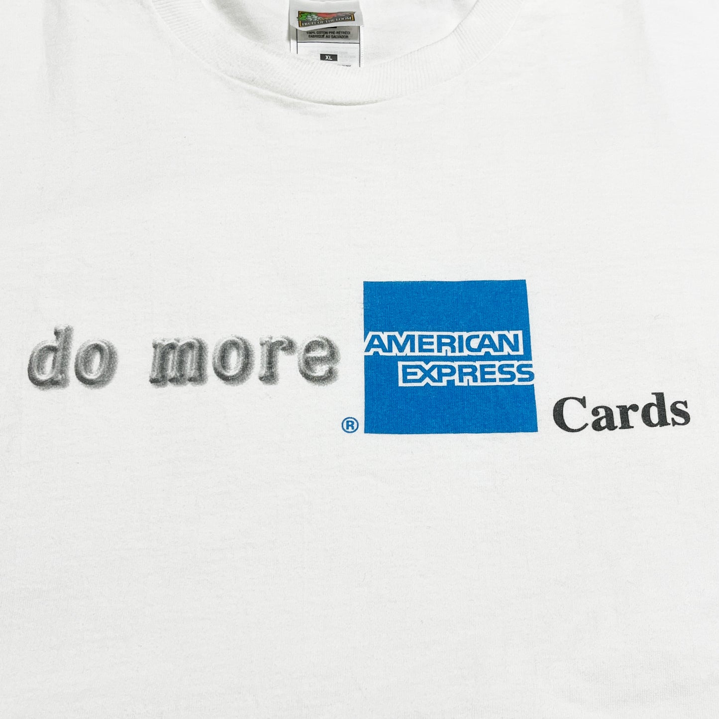 90's〜 FRUIT OF THE LOOM American Express Cards T Size (XL)