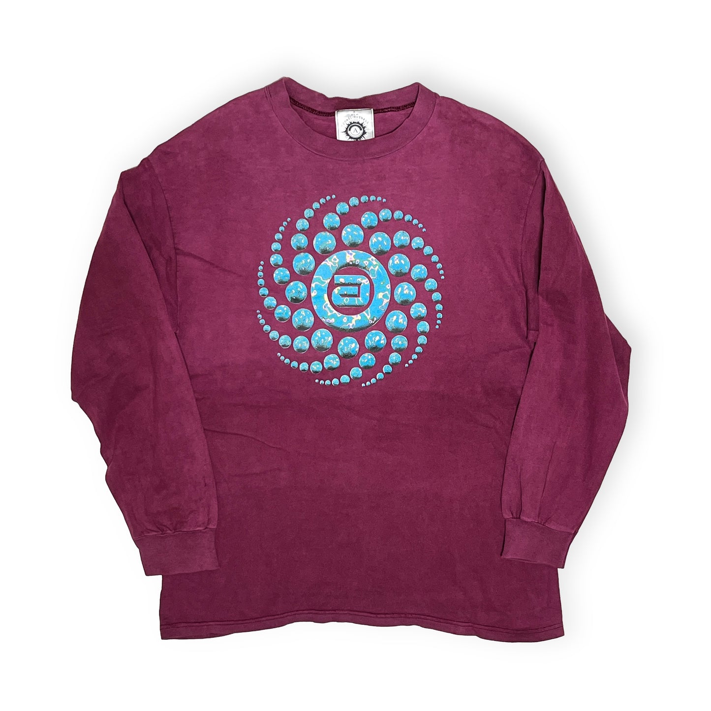 90's ANARCHIC ADJUSTMENT TULTEX L/S T スパイラル Size (XL) レア！