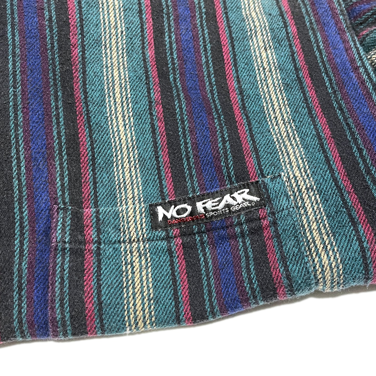 90's NO FEAR Nel Parka 好配色パターン Size (L)