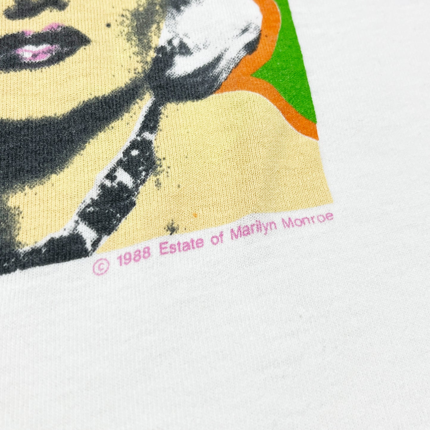 90's FRUIT OF THE LOOM Marilyn Monroe T Size (L)