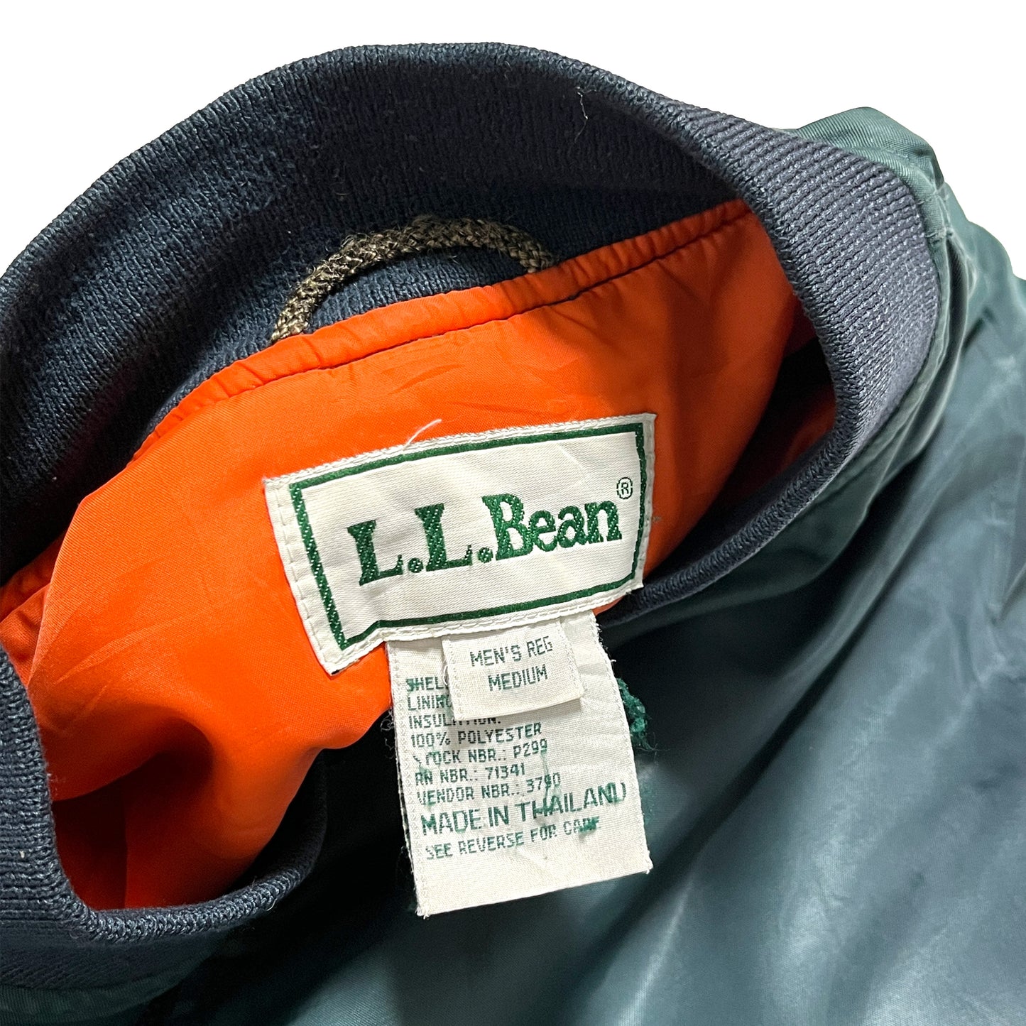 90's L.L.Bean MA-1 Type ネイビー Size (M)