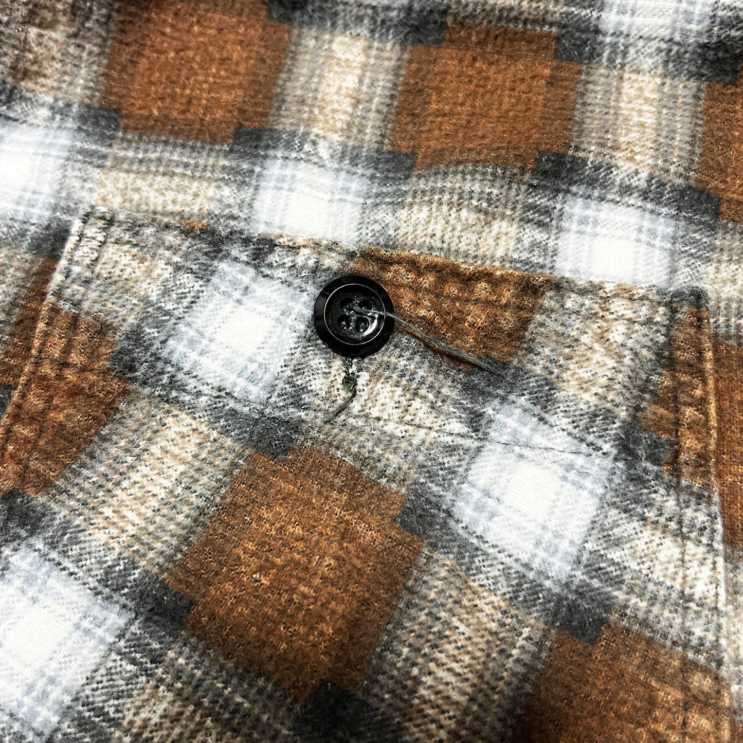 60s PENNEY'S Print Nel SH 好配色パターン M ブランドタグ 2 PENNEY'Sブランドタグ サイズ表記