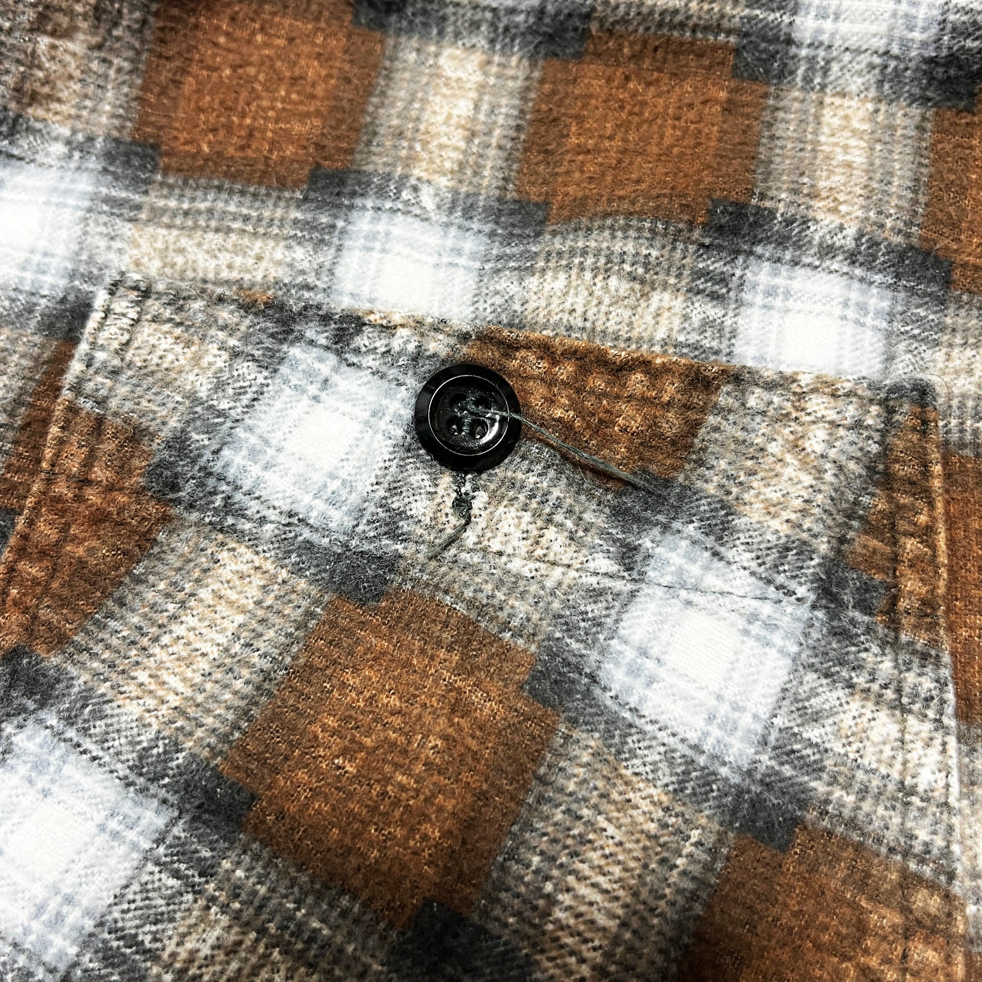 60s PENNEY'S Print Nel SH 好配色パターン M ブランドタグ 2 PENNEY'Sブランドタグ サイズ表記