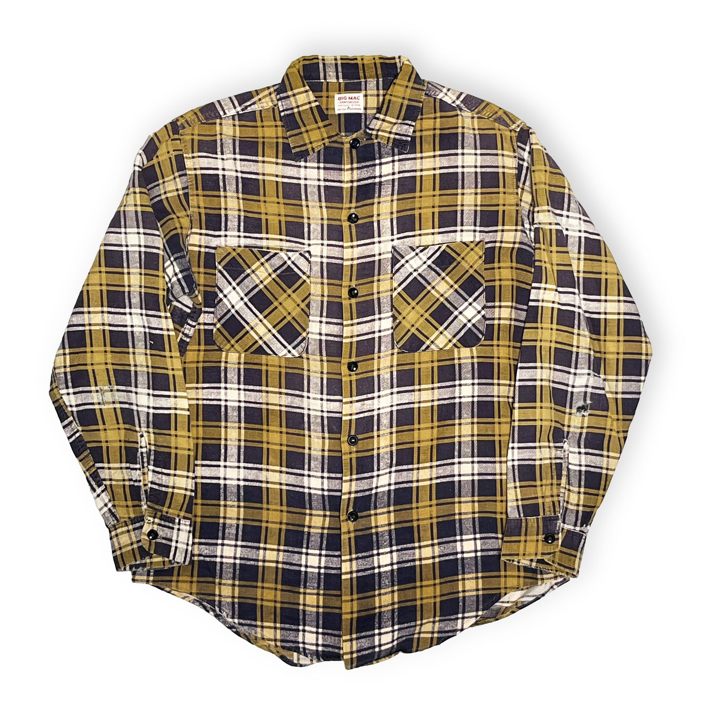 60's BIG MAC Print Nel SH 好配色パターン Size (M)