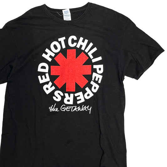 10s DELTA Red Hot Chili Peppers T 両面プリント XL 平置き 1 黒Tシャツ 両面プリント Red Hot Chili Pep