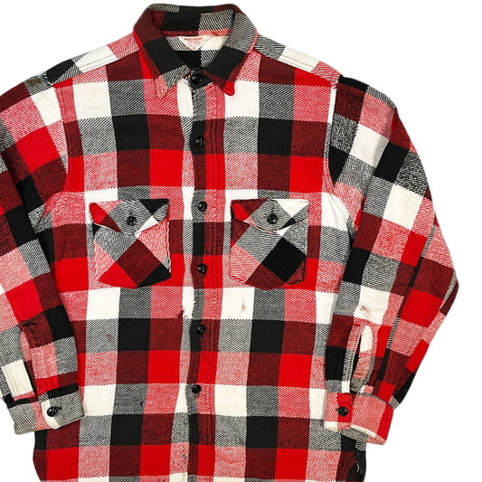 60's FROSTPROOF Nel SH マチ付き バッファローチェック Size (15)