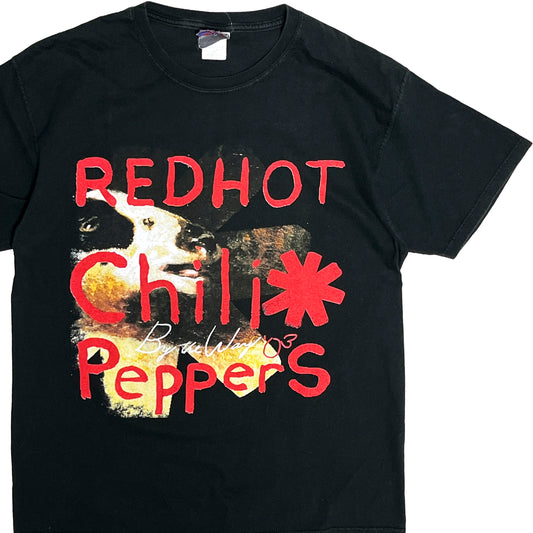 00's JERZEES Red Hot Chili Peppers T "Buy The Way 2003 Tour" Size (L)位