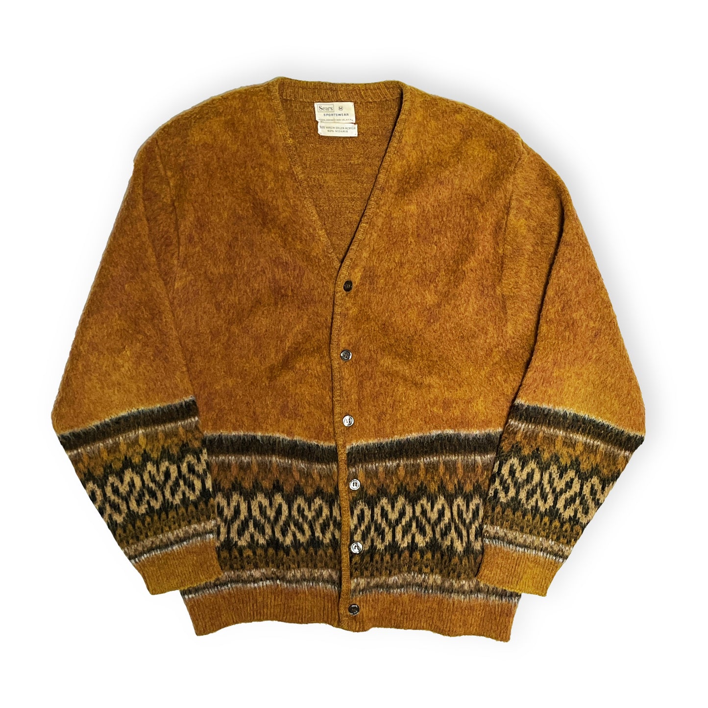 60's〜 Sears Mohair Cardigan Size (M) レア！
