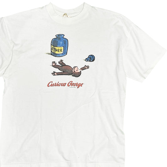 90's CRONIES Currious George おさるのジョージ T Size (XL)