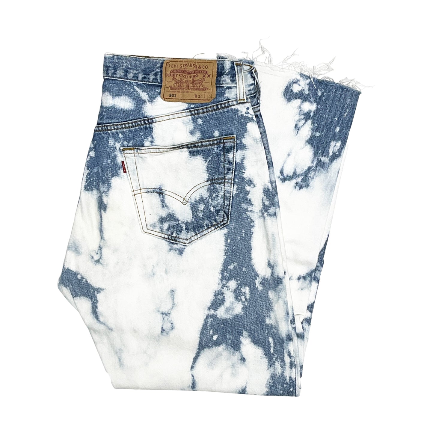 90's Levi's 501 Denim PT ブリーチ Size (W34.5 L29)位