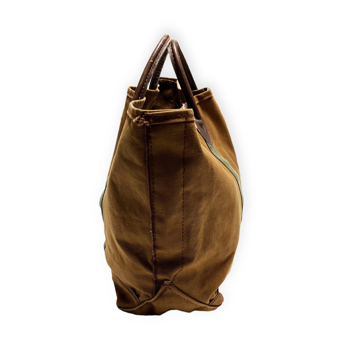 80's L.L.Bean TOTE ブラウン レザーハンドル Size (Large) 激レア！