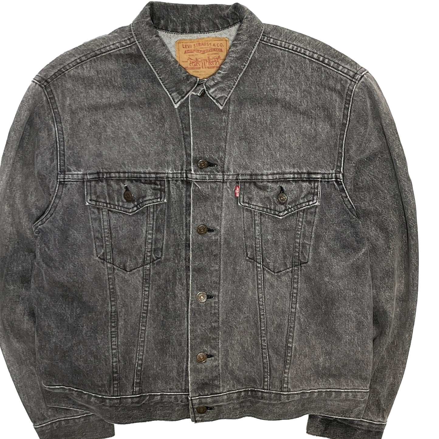 80's〜 Levi's 75505 Black Denim JKT Size (46)位 カナダ製
