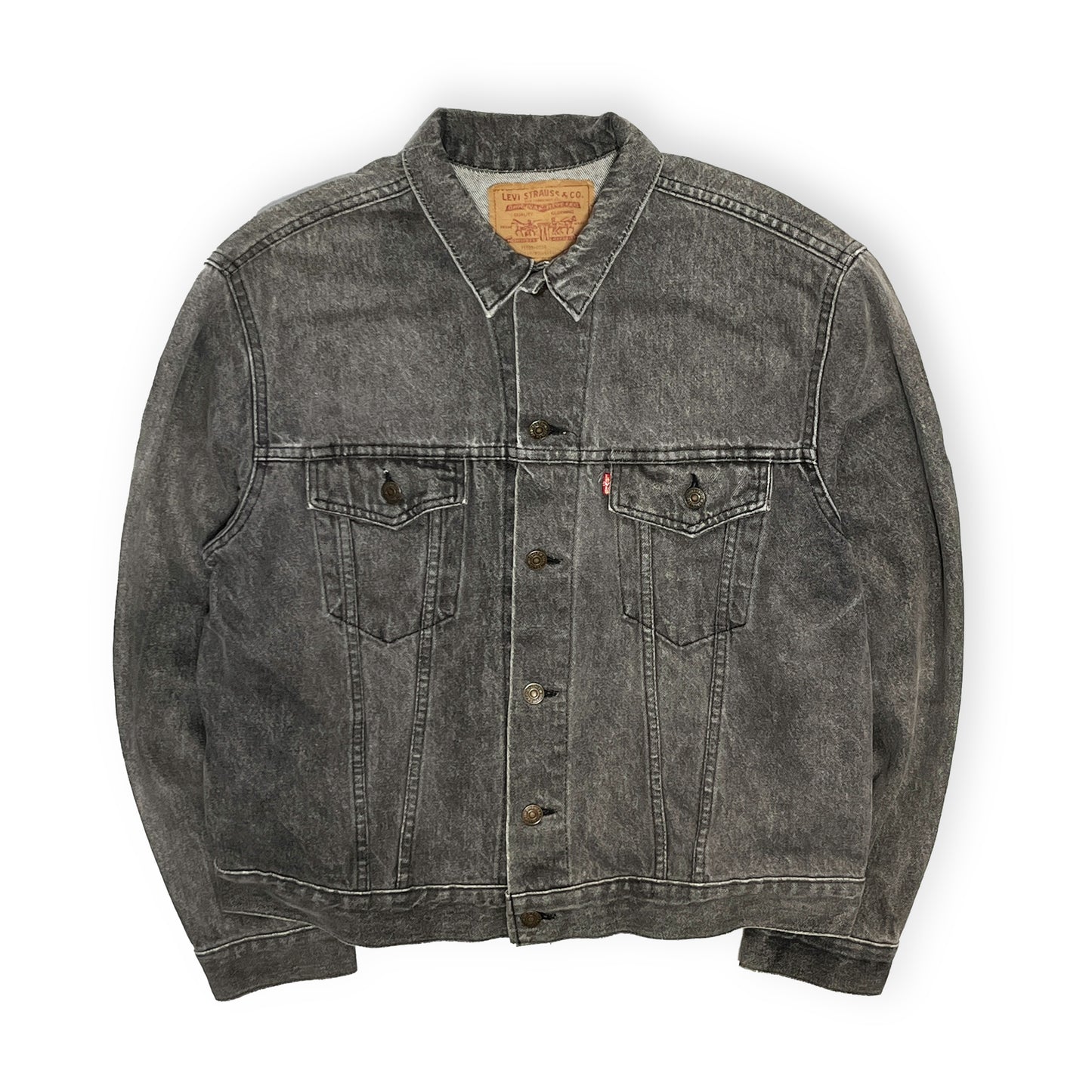 80's〜 Levi's 75505 Black Denim JKT Size (46)位 カナダ製