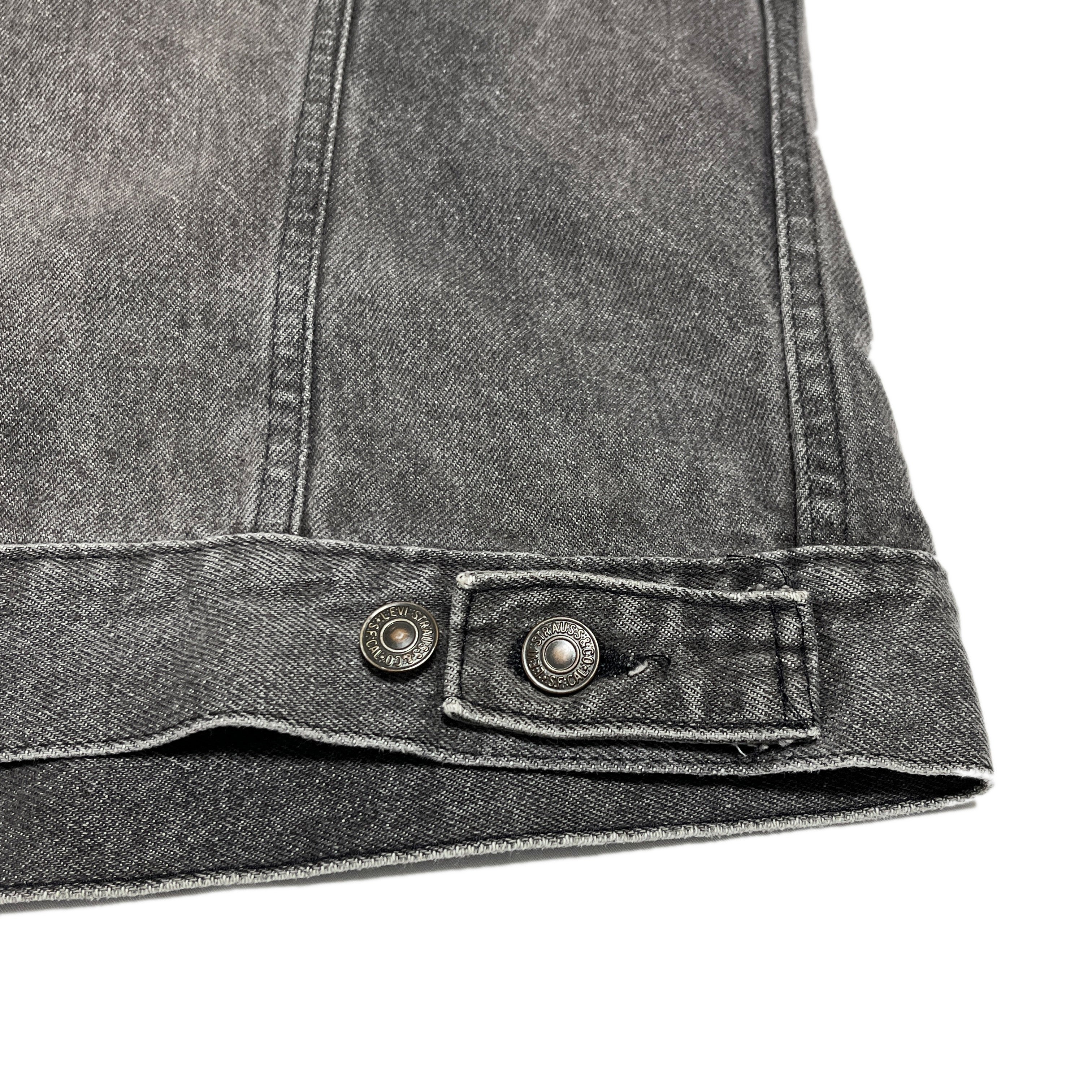 80s リーバイス Levi's 75505 ブラックデニムジャケット 44 カナダ製