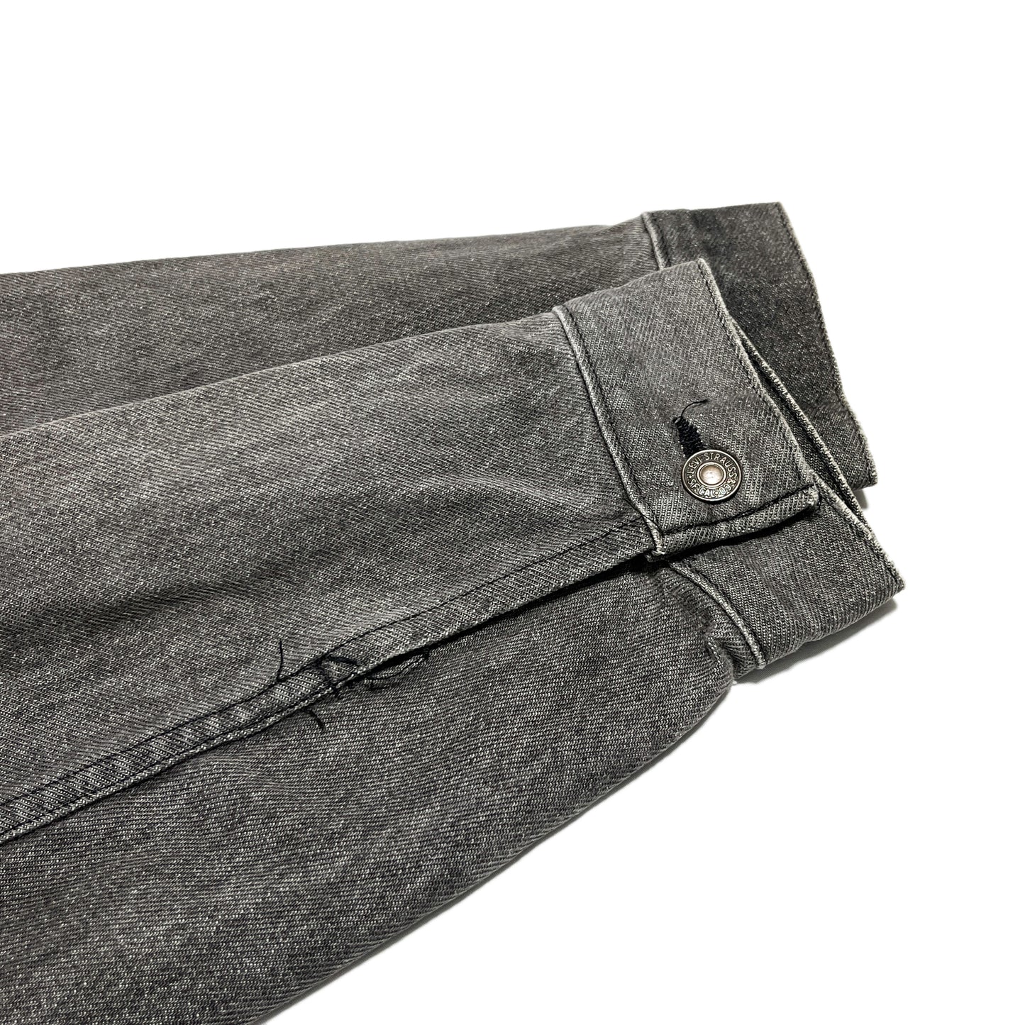 80's〜 Levi's 75505 Black Denim JKT Size (46)位 カナダ製