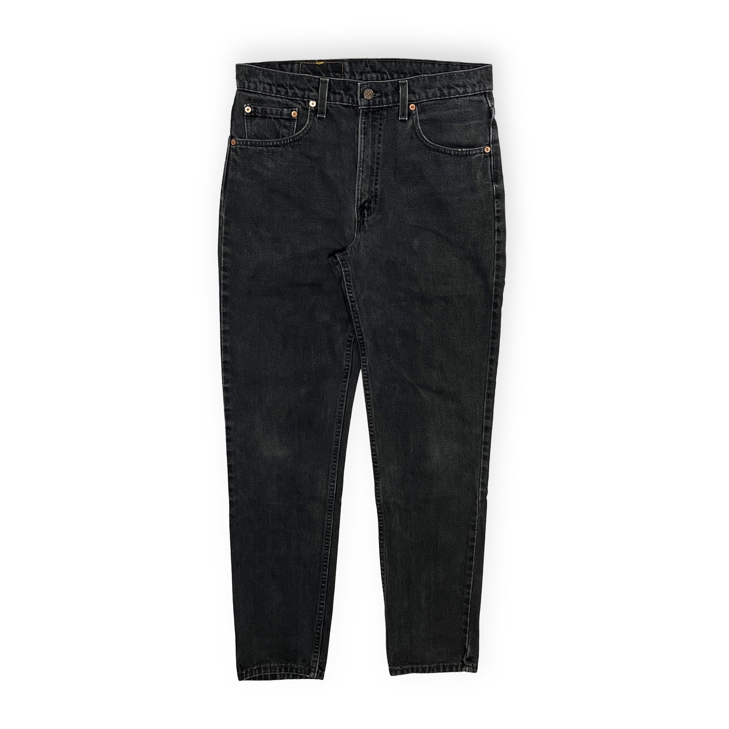 90's Levi's 512 Black Denim PT SLIM FIT TAPERED Size (W33 L31)位 レア！