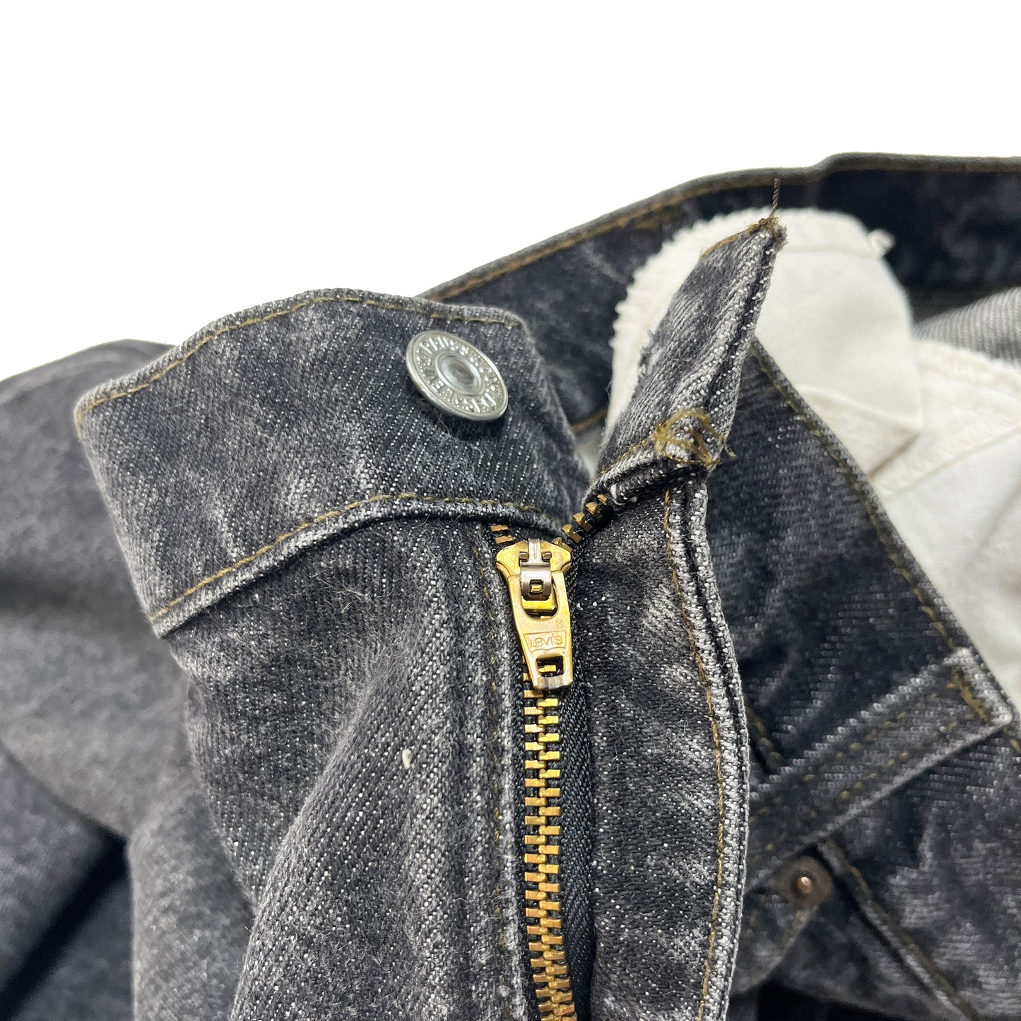90s Levi's 505 Black Deinm PT W38 L30 サイズ表記 サイズタグ 洗濯表示