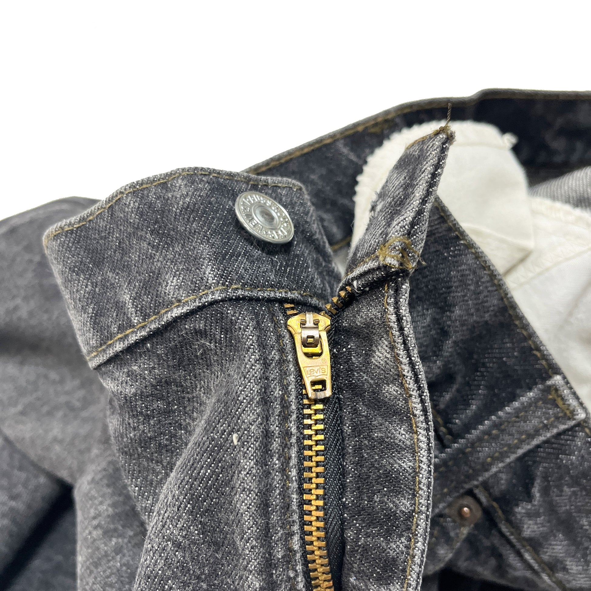 90s Levi's 505 Black Deinm PT W38 L30 サイズ表記 サイズタグ 洗濯表示