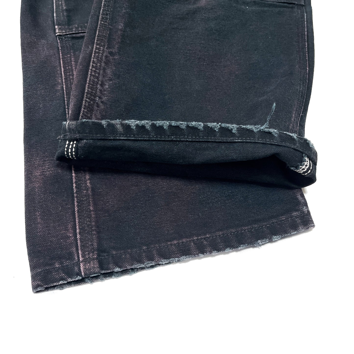 アメリカ製 Carhartt ダブルニー ペインターPT ブラック Size (W33 L30)位