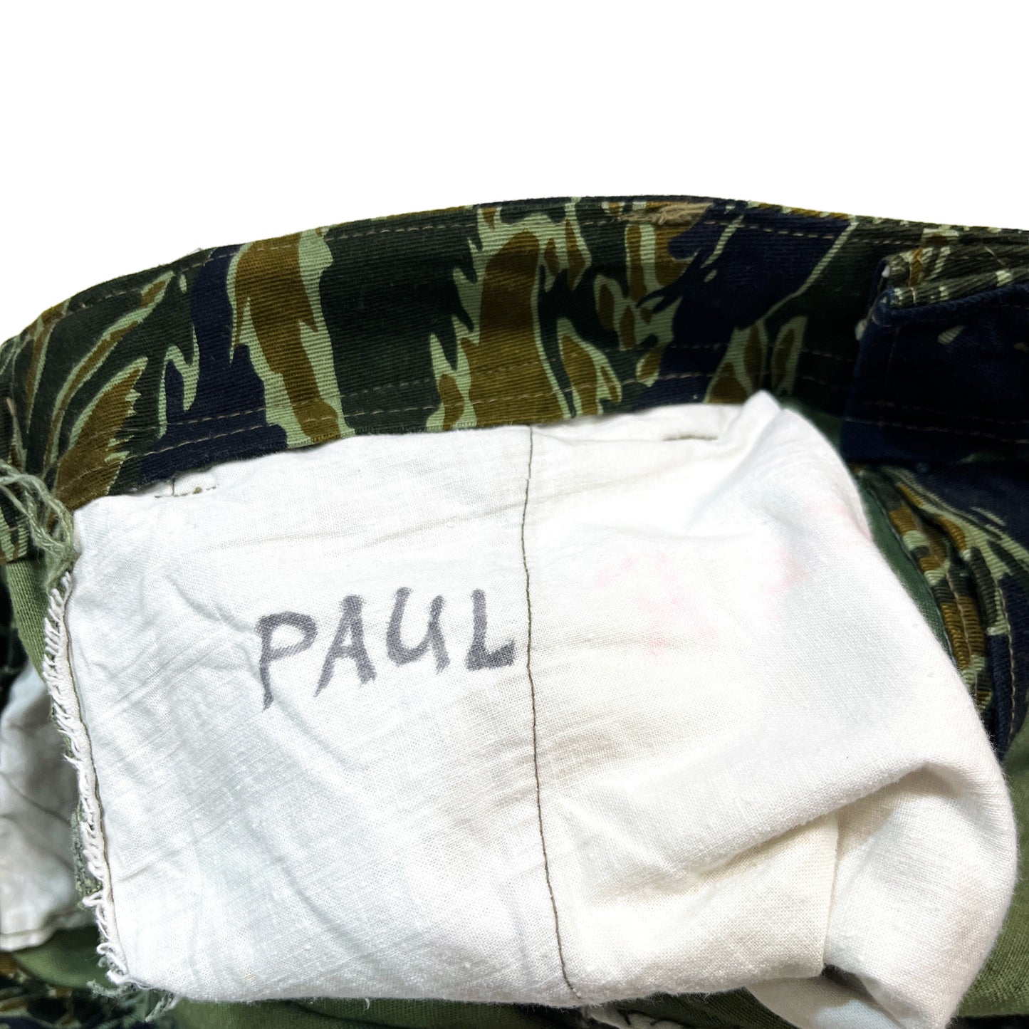 60's〜 Viet-Nam Tiger Stripe Trousers Size (W34 L28)位 レア！