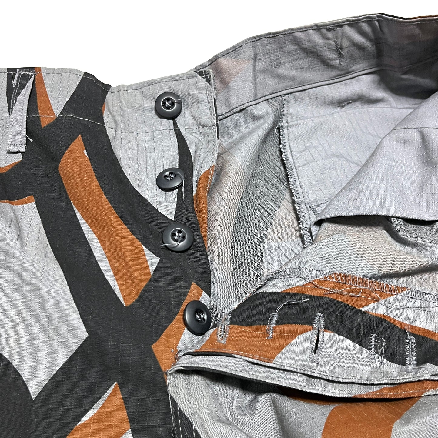 80's〜 ASAT TROUSERS COMBAT TRIBAL Camo Pattern PT Size (L-R) Almost Deadstock