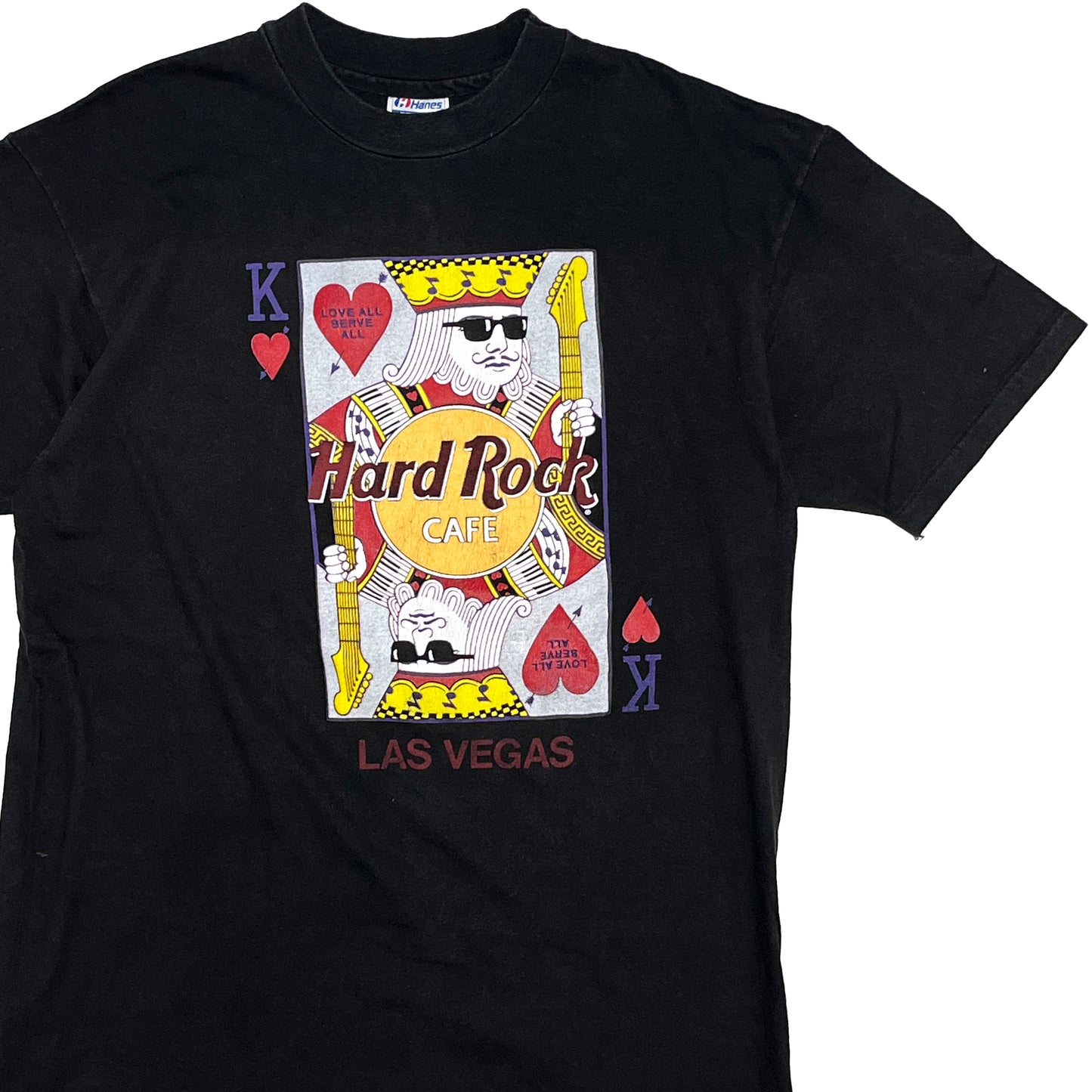 80's〜 Hanes Hard Rock Cafe "Las Vegas" T Size (XL)