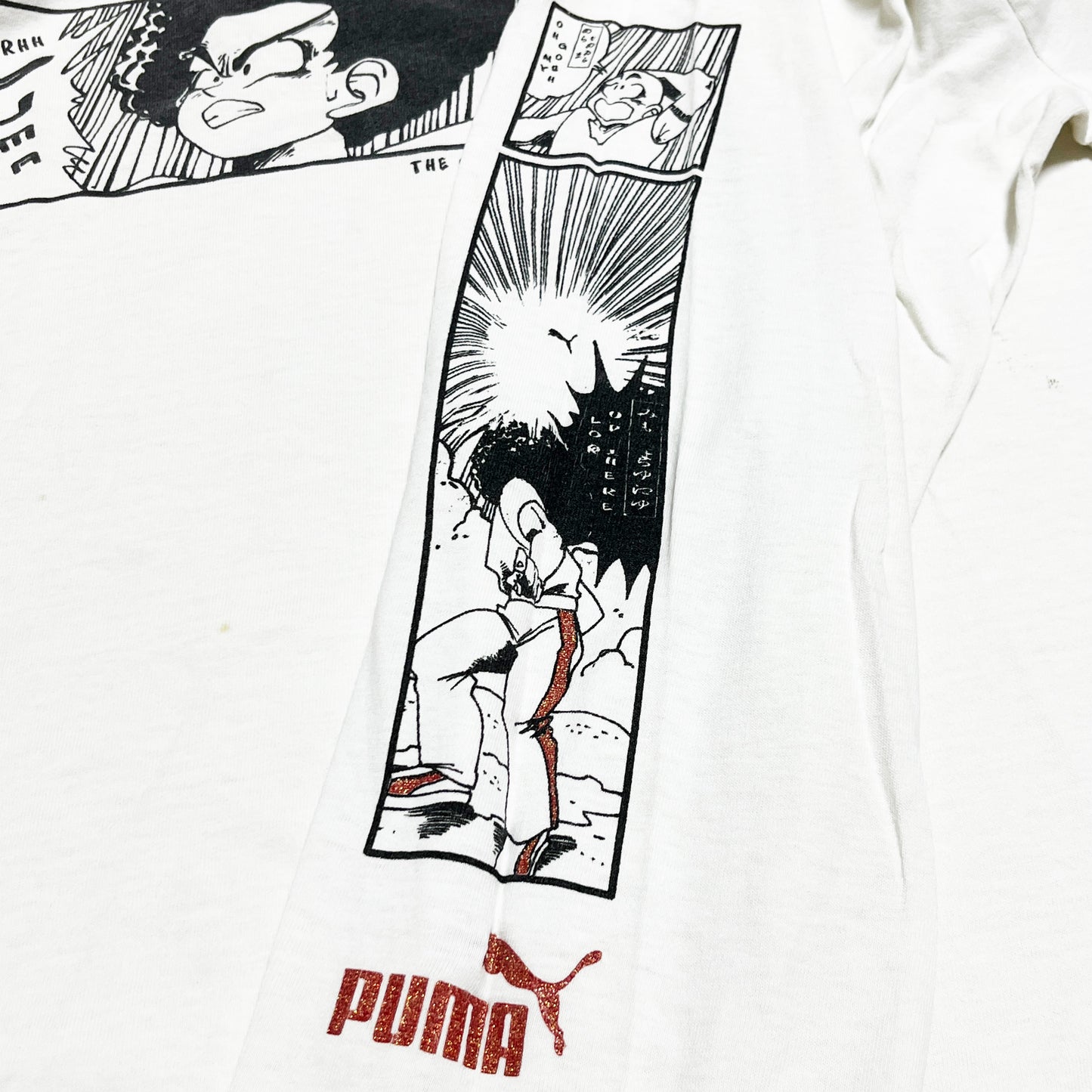 90's〜 PUMA DRAGON BALL L/S T Size (XL) レア！