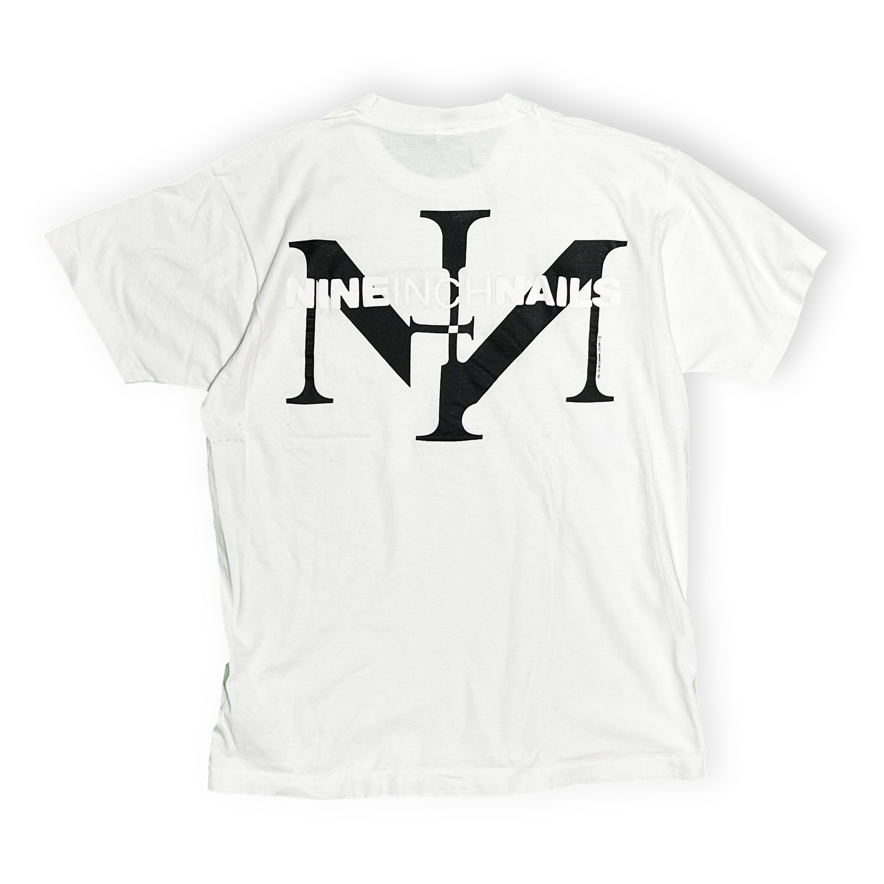 希少Nine Inch Nails TシャツFRUIT OF THE LOOM THE ファッション 希少Nine Inch Nails TシャツFRUIT OF THE LOOM
