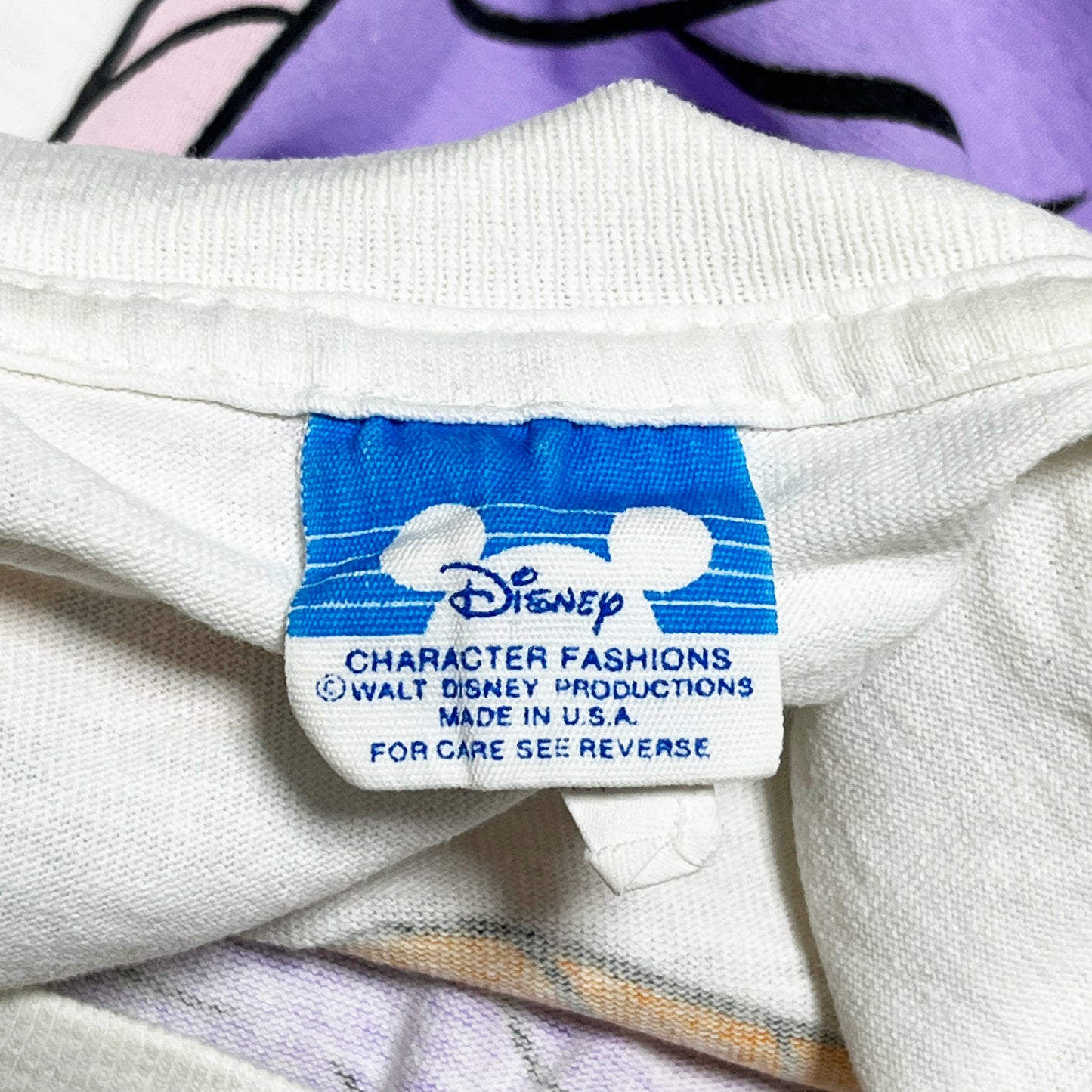 90's Disney "Figment" T 両面プリント Size (XXXXL) ビッグサイズ！