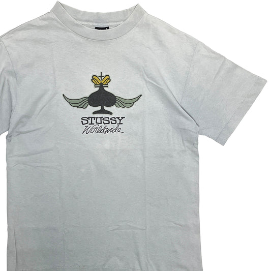 80's〜 黒タグ Old Stussy T ♤ Size (M) レア！