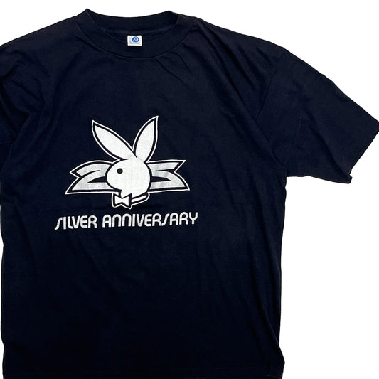 70's ARTEX PLAYBOY "SILVER ANNIVERSARY" T Size (XL)