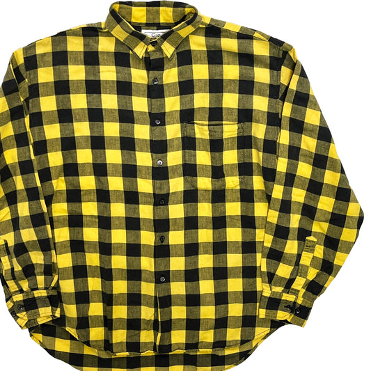 80's〜 Old Gap L/S コットン SH 好配色チェックパターン Size (L)