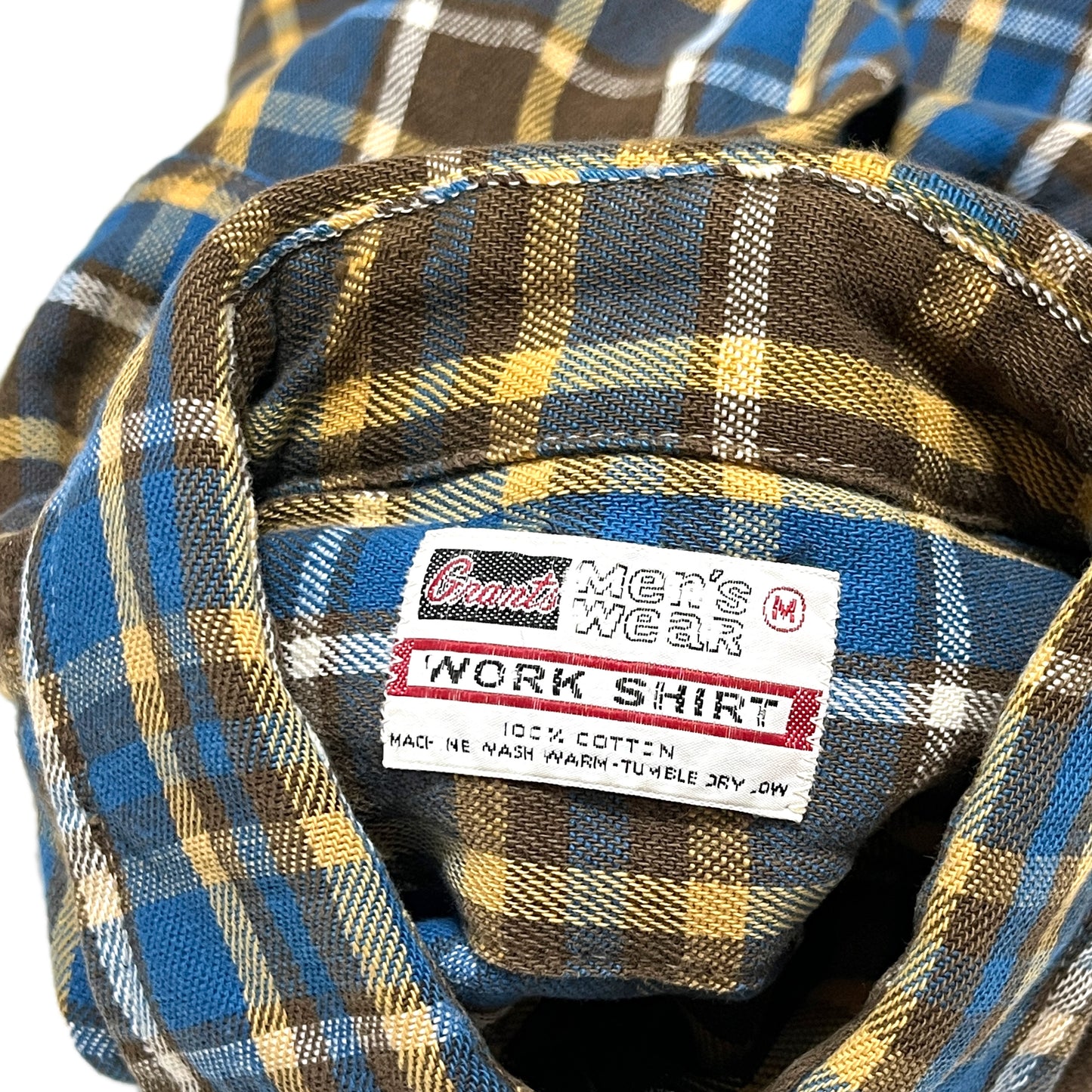 60's〜 Grants Nel SH 好配色チェック Size (M)