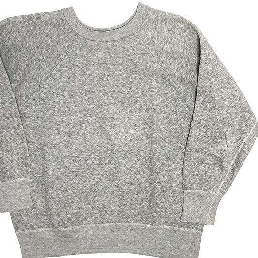 60's Hanes WIND SHIELD L/S Blank Sweat グレー Size (XL)