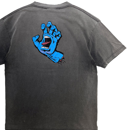 90's〜 NHS SANTA CRUZ T "SCREAMING HAND" Size (L-XL)位
