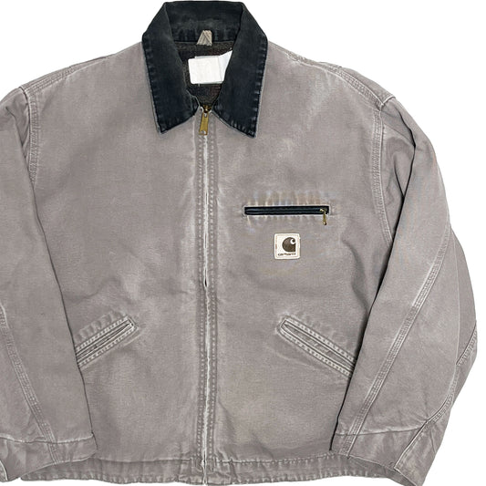 80's〜 Carhartt DETROIT JKT グレー レアカラー！ Size (XL)位