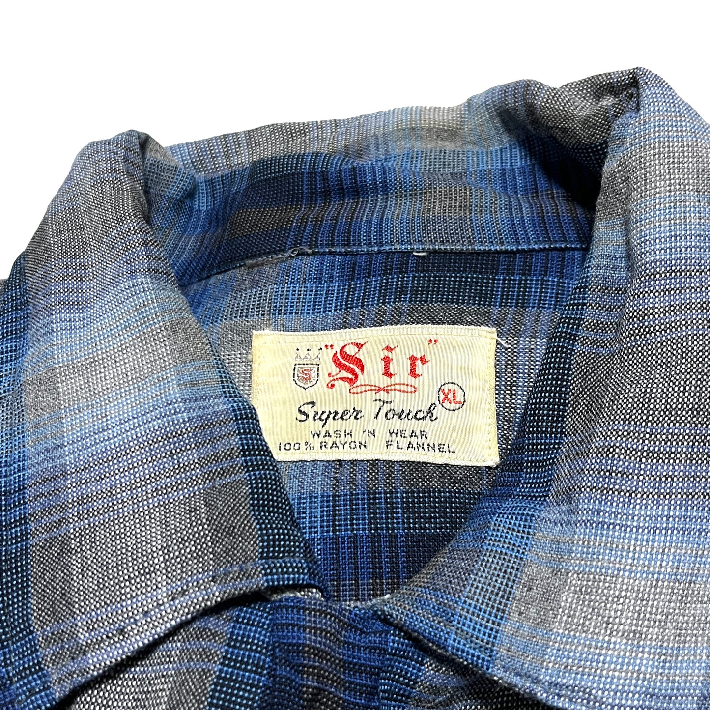 60's Sir Rayon L/S SH オンブレ Size (XL) ビッグサイズ！
