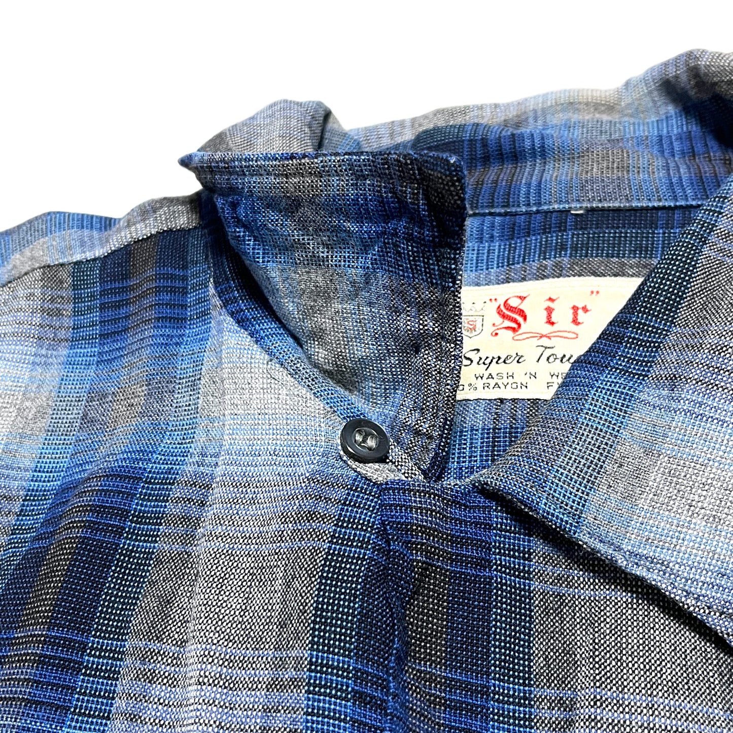 60's Sir Rayon L/S SH オンブレ Size (XL) ビッグサイズ！