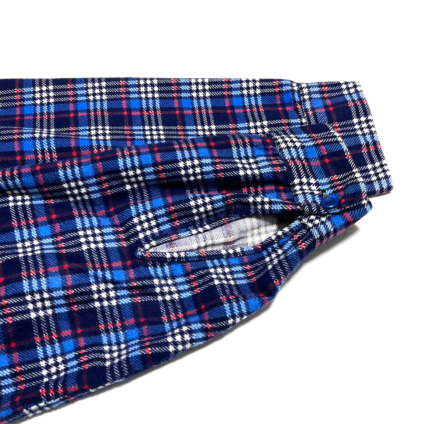 50's SPORTOP Print Nel SH 好配色チェック Size (XL) ビッグサイズ！