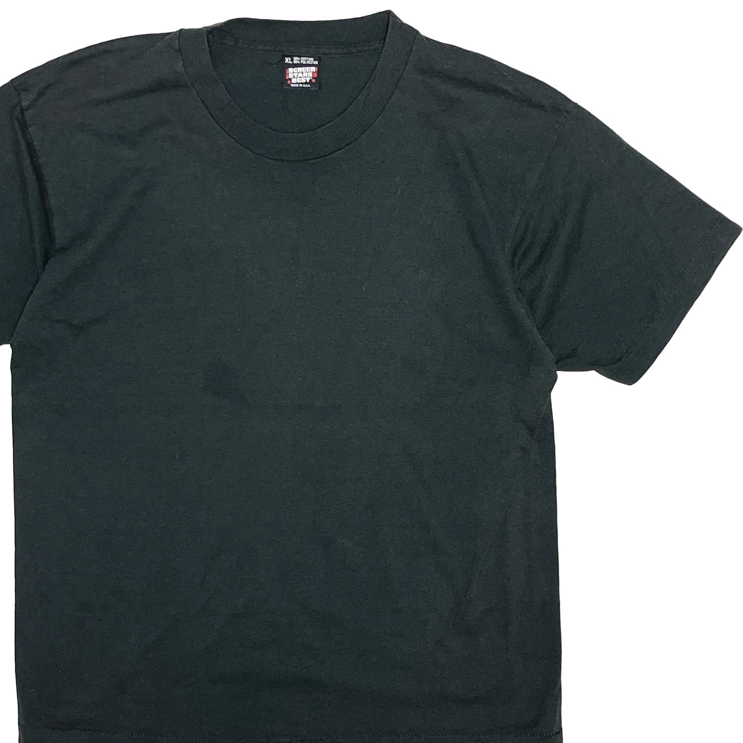 90's SCREEN STARS Blank T ブラック Size (XL)
