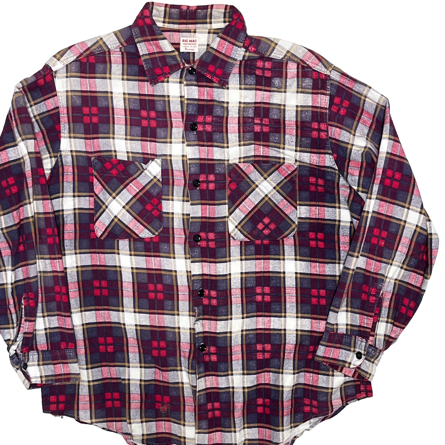 60's BIG MAC Print Nel SH 好配色パターン Size (L)