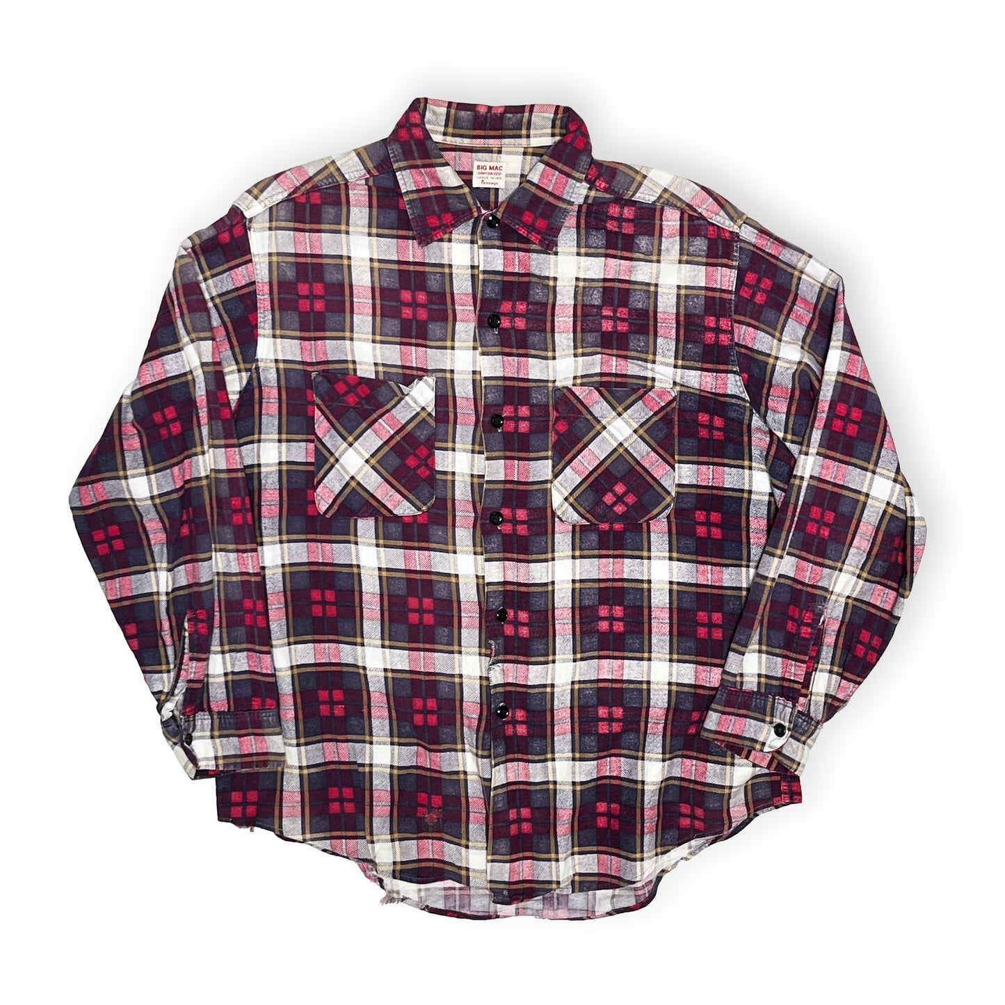 60's BIG MAC Print Nel SH 好配色パターン Size (L)