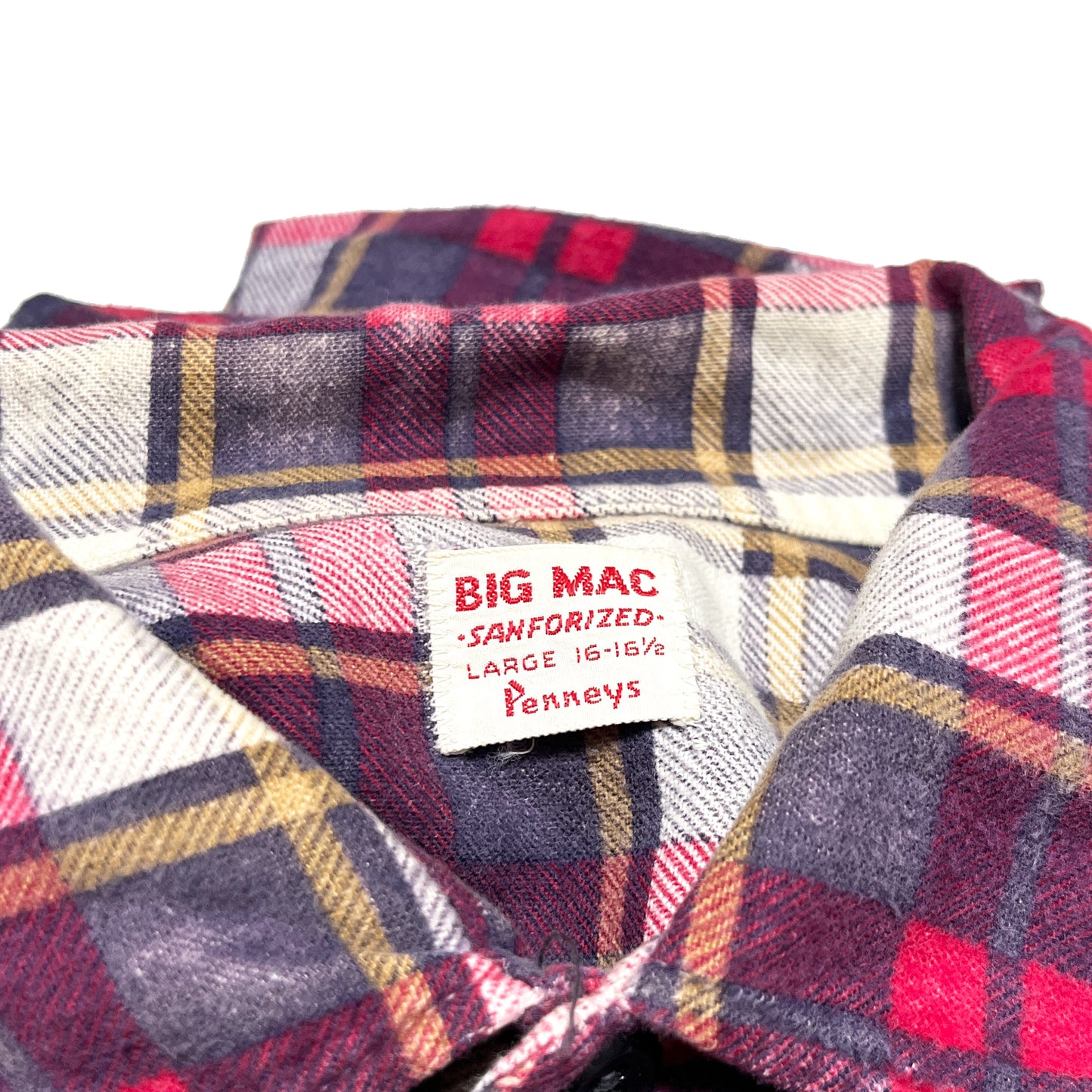 60's BIG MAC Print Nel SH 好配色パターン Size (L)