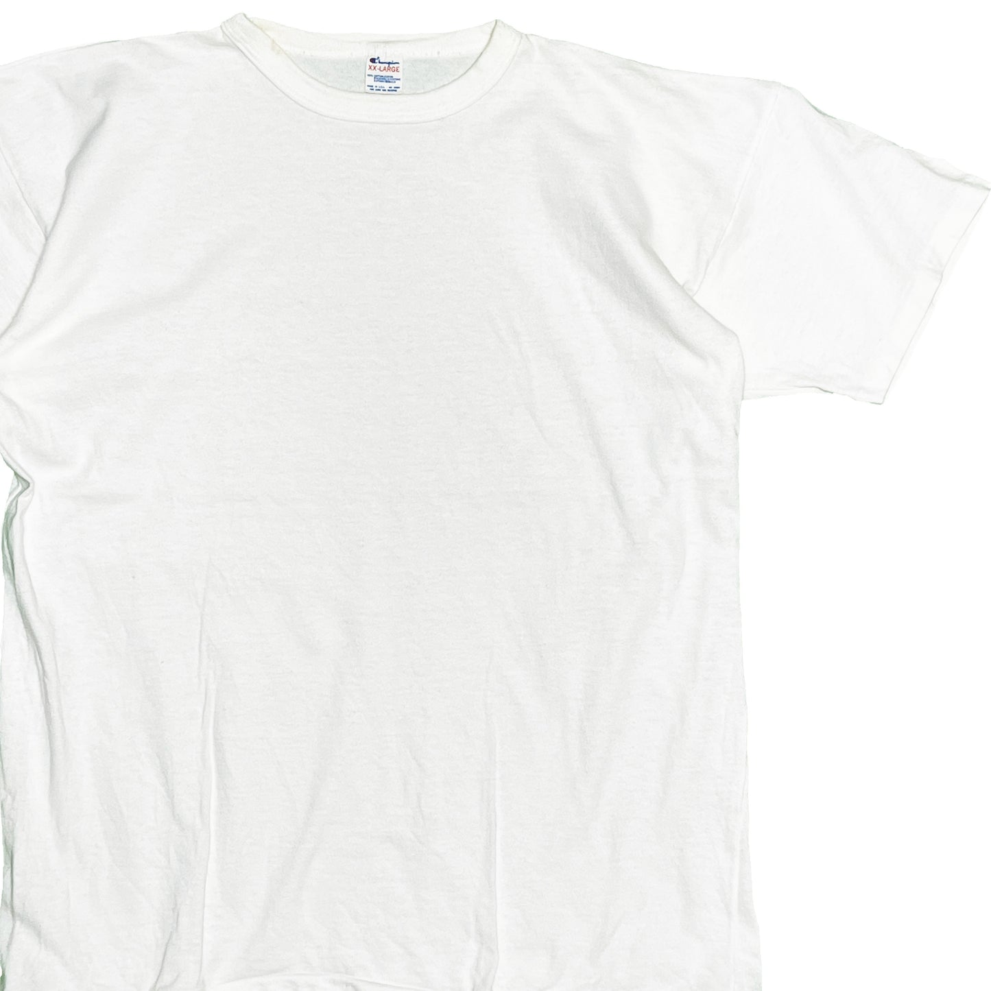 80's Champion トリコタグ Blank T ホワイト Size (XXL)