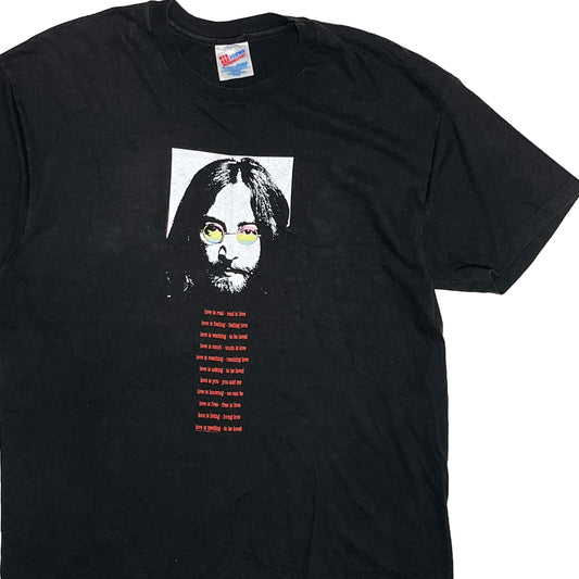 90's Hanes John Lennon T "Love" Size (XL)
