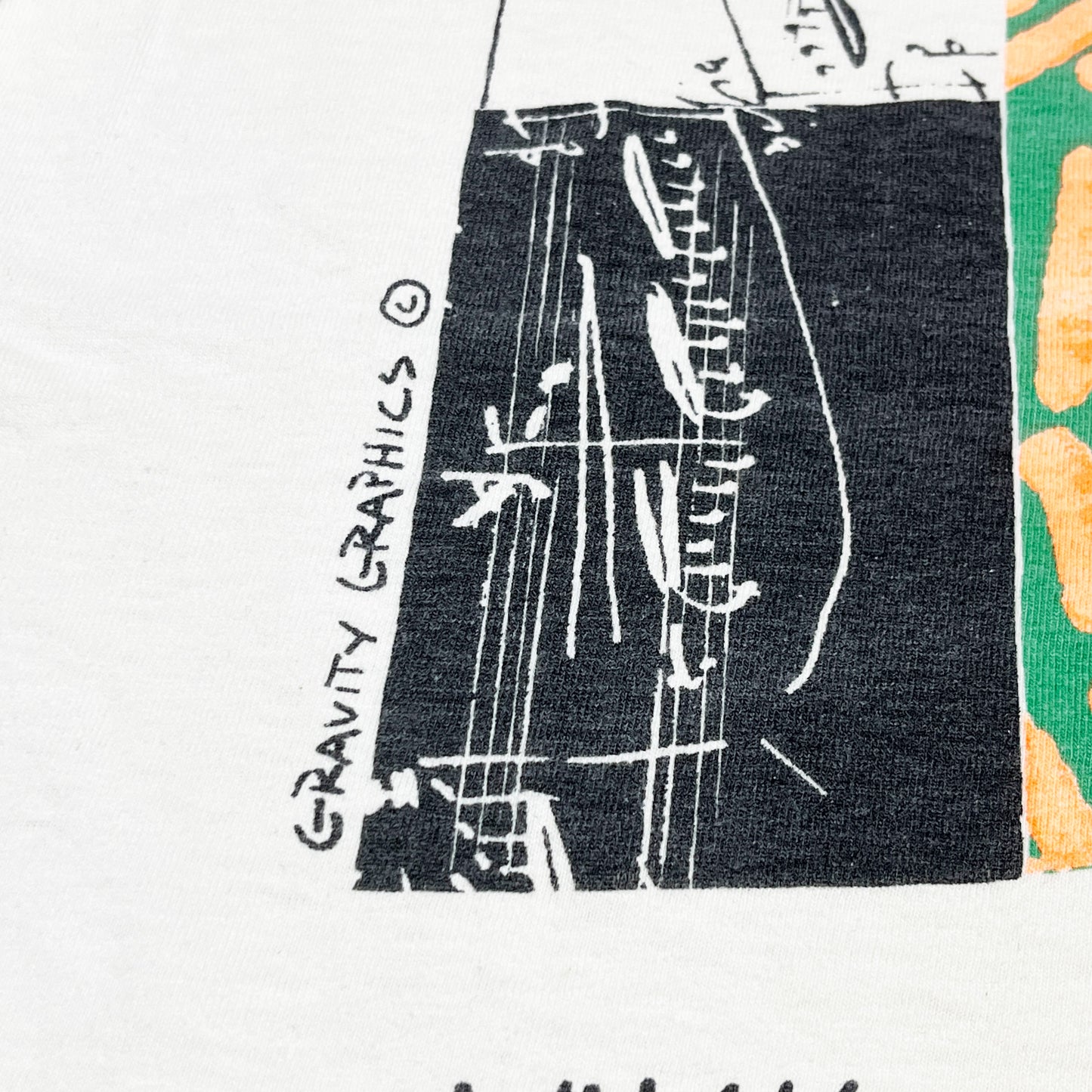 80's〜 GRAVITY GRAPHICS "SOHO" T Size (L)位