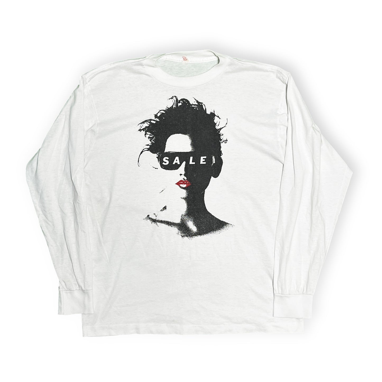 80's〜 SALE L/S プリント T Size (L)位